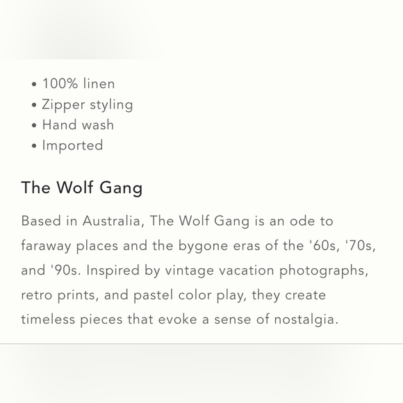 The Wolf Gang Mirador Linen Mini Dress, Vintage Black & Ivory Pattern, XS - Picture 5 of 14